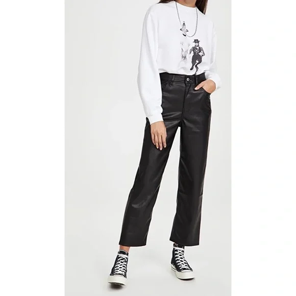 ANINE BING Ramona Sweatshirt AB x TO B White Pullover - Picture 6 of 14